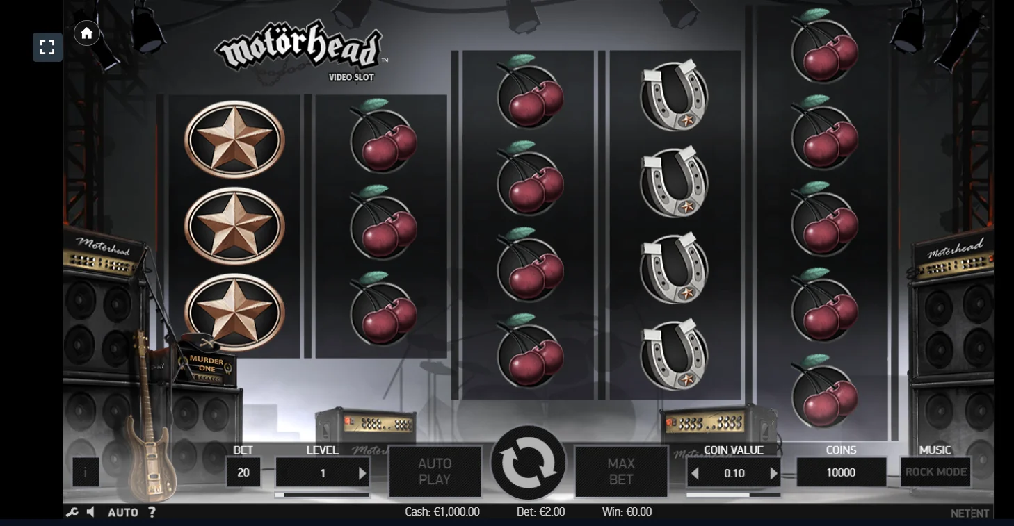 Motörhead at 1win