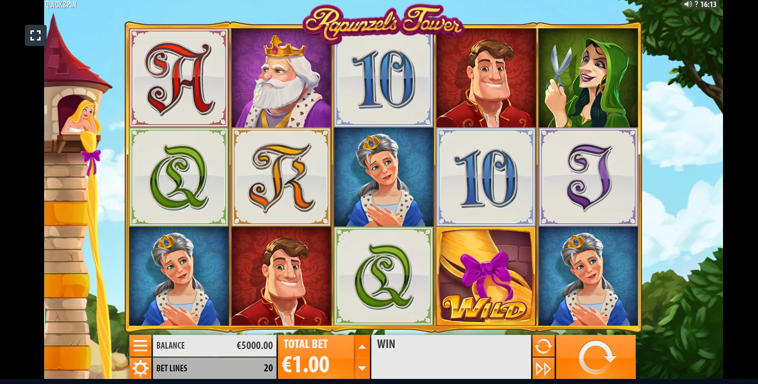 Rapunzel’s Tower at 1win