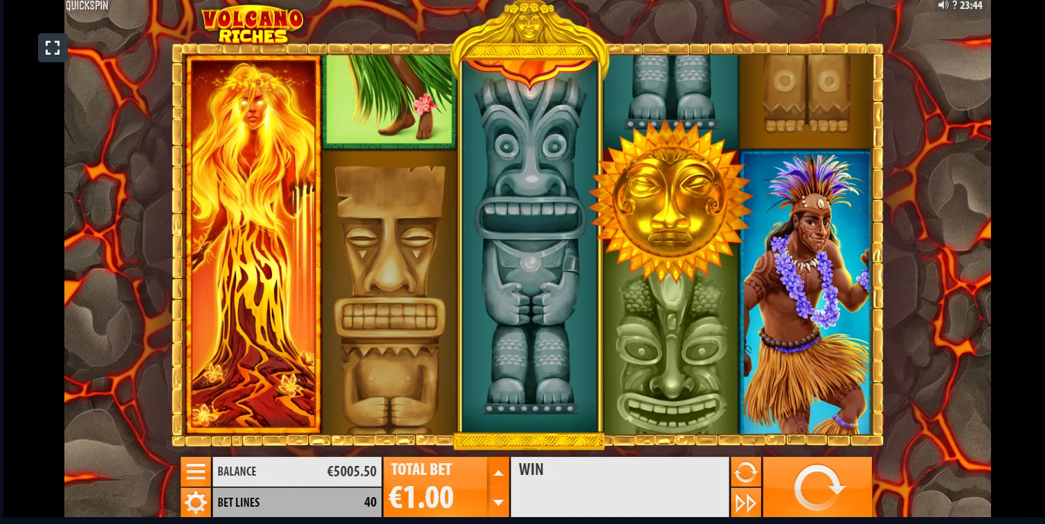 Volcano Riches at 1win
