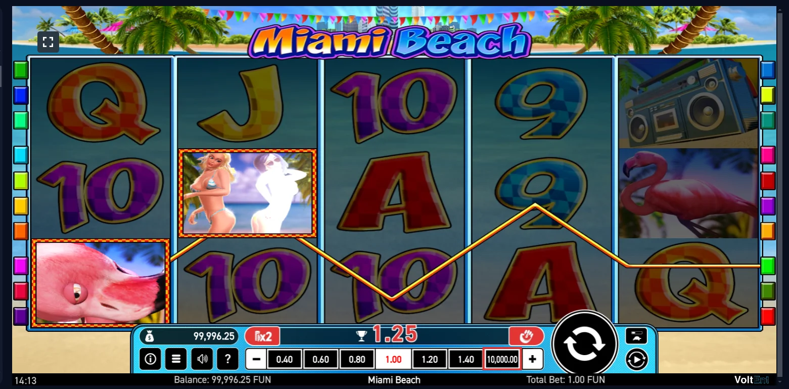 Miami Beach at 1win