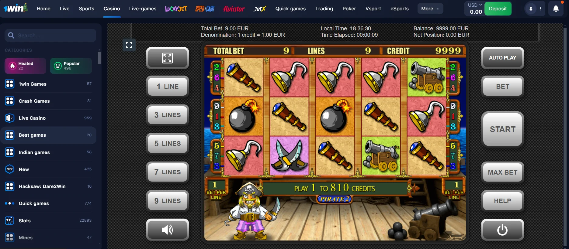 Pirate 2 slot