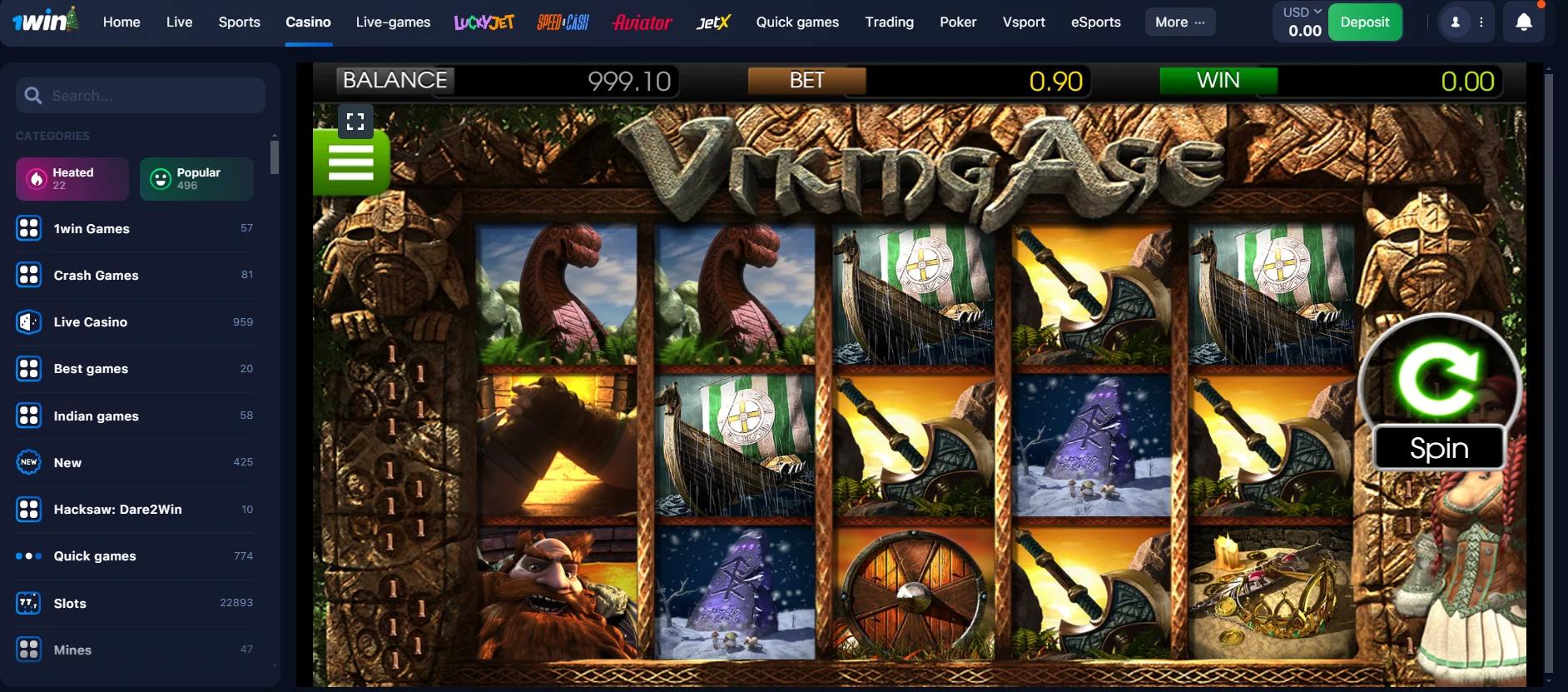 Viking Age slot