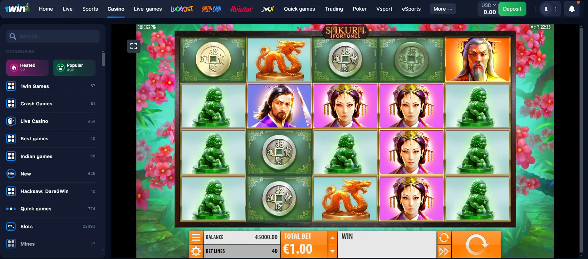 Sakura Fortune slot
