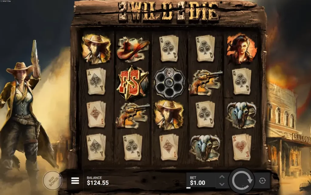 2 Wild 2 Die Slot
