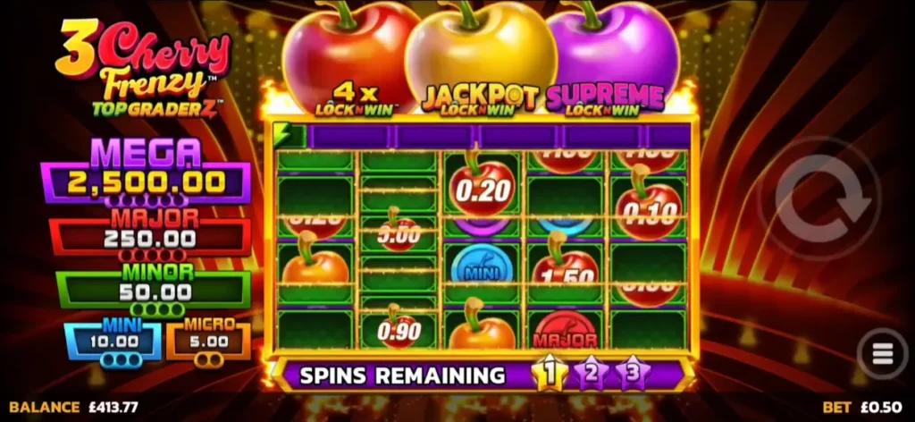3 Cherry Frenzy