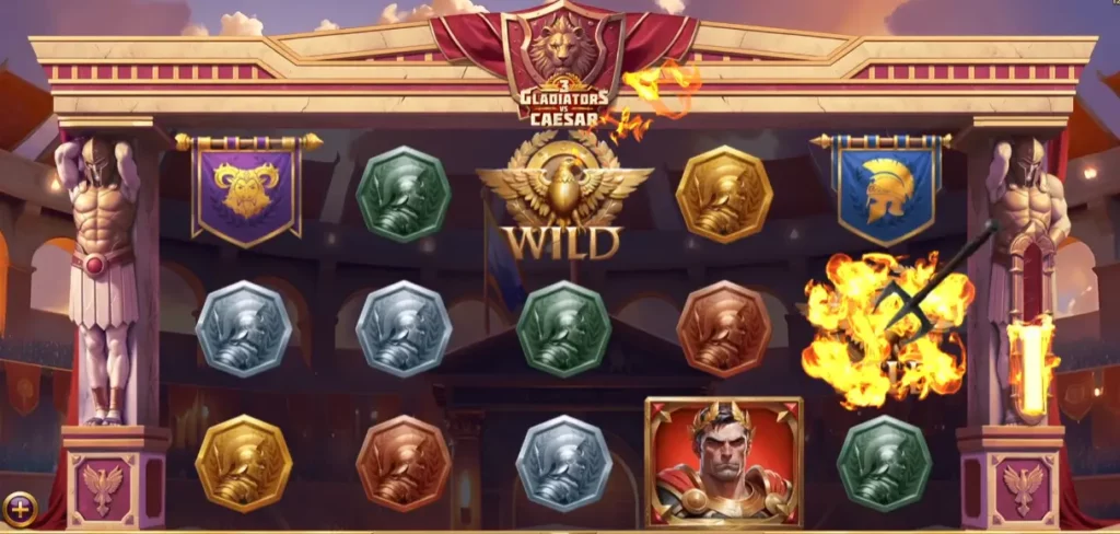 3 Gladiators vs Caesar