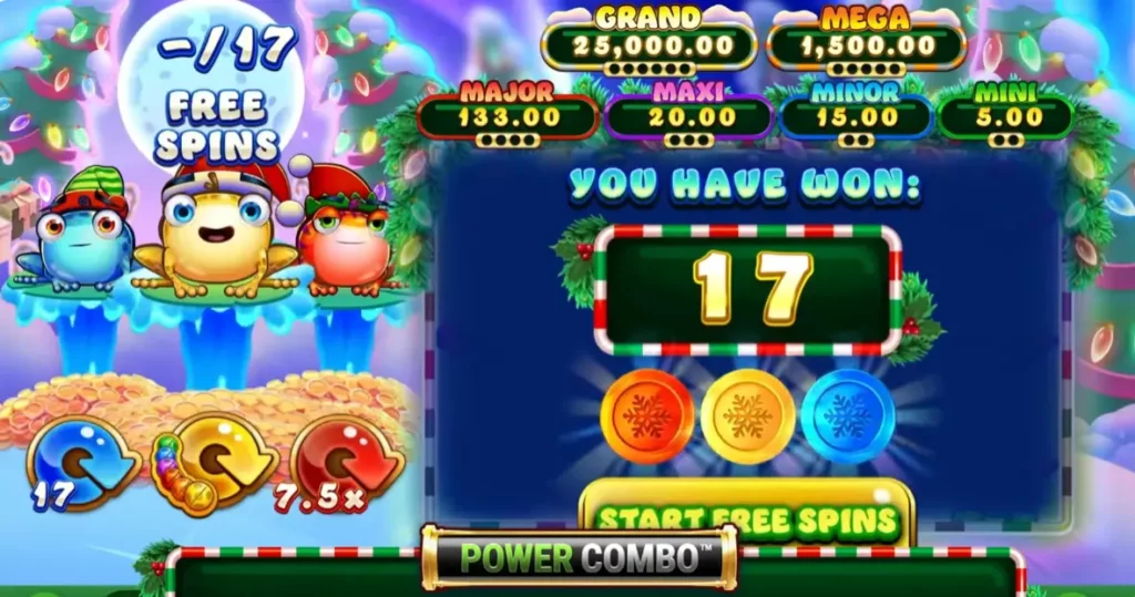 333 Jolly Fat Frogs Power Combo Slot 1Win