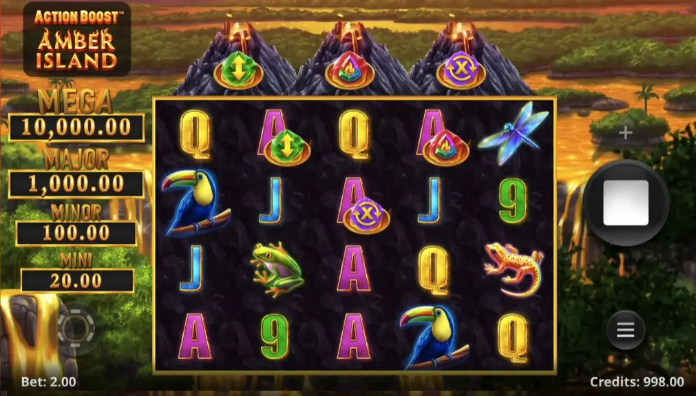 Action Boost Amber Island Slot