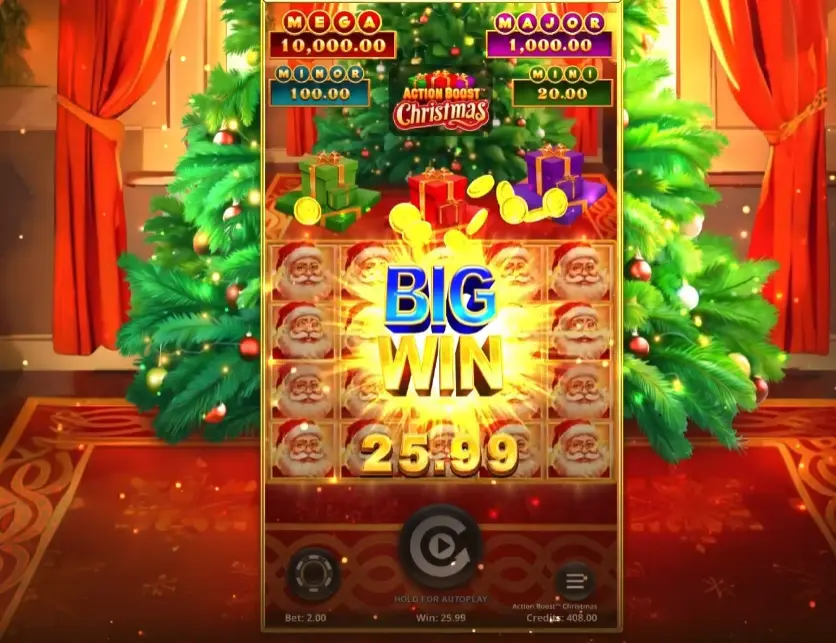 Action Boost Christmas Slot