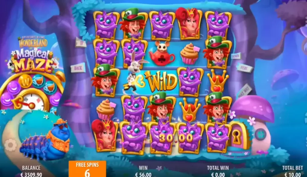 Adventures Beyond Wonderland Magical Maze Slot