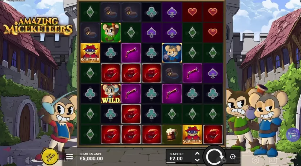 Amazing Miceketeers Slot