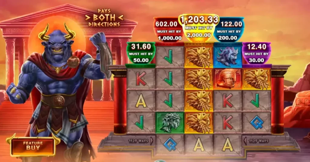 Ancient Fortunes Minotaur Rising Slot