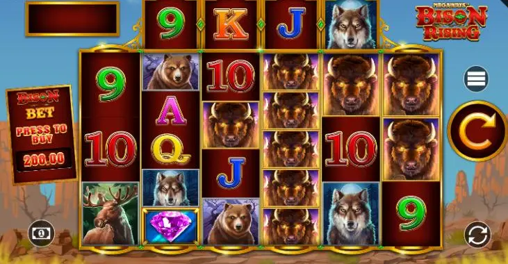Bison Rising Megaways Slot