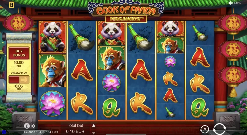 Book of Panda Megaways 1Win
