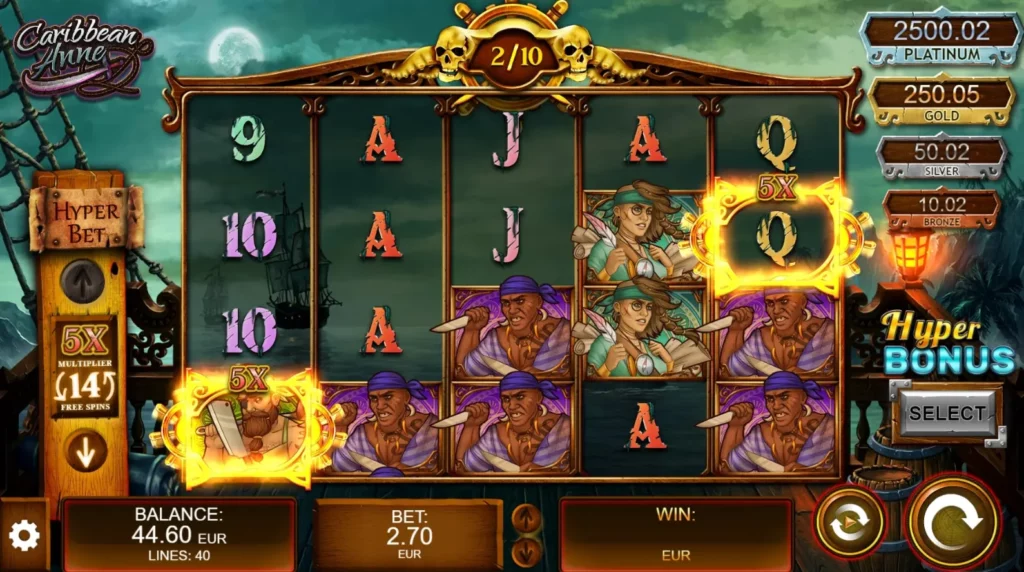 Caribbean Anne Slot Game