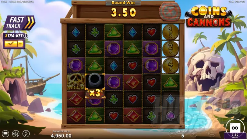 Coins and Cannons Slot
