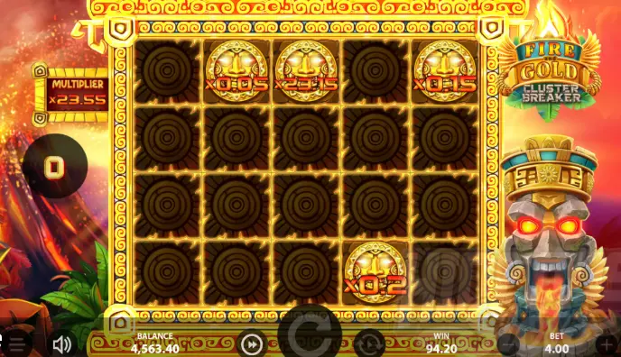 Fire and Gold Cluster Breaker