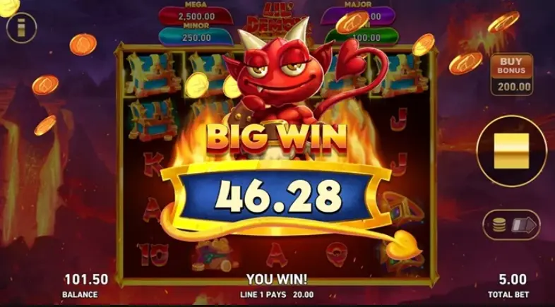 Lil’ Demon Blazing Lava Slot