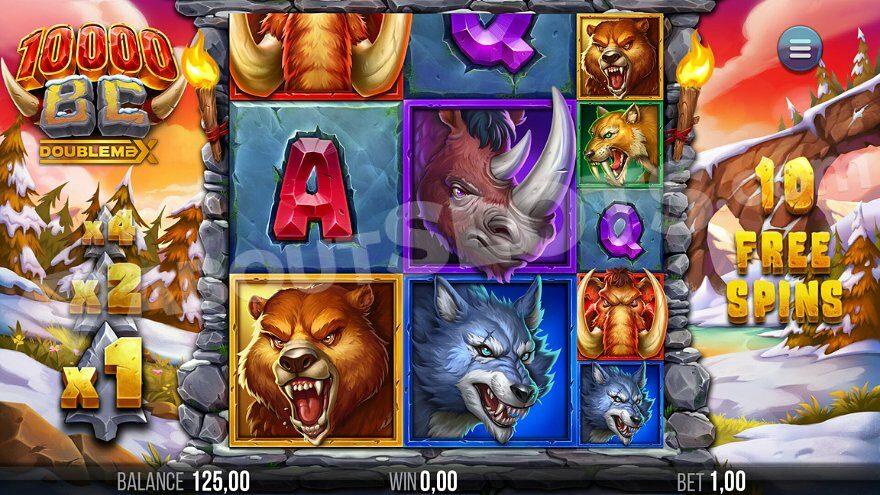 Explore the 10000 BC Doublemax Slot at 1win Games