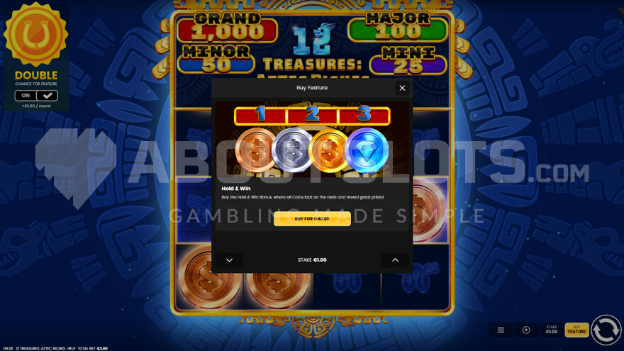Bonus Buy for 40x Stake