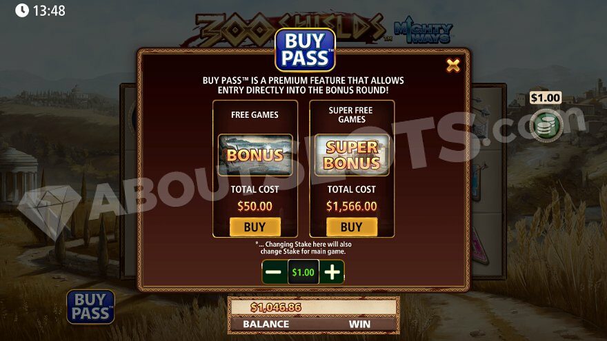 300 Shields Mighty Ways Slot: An Epic Battle for Wins at 1win Games