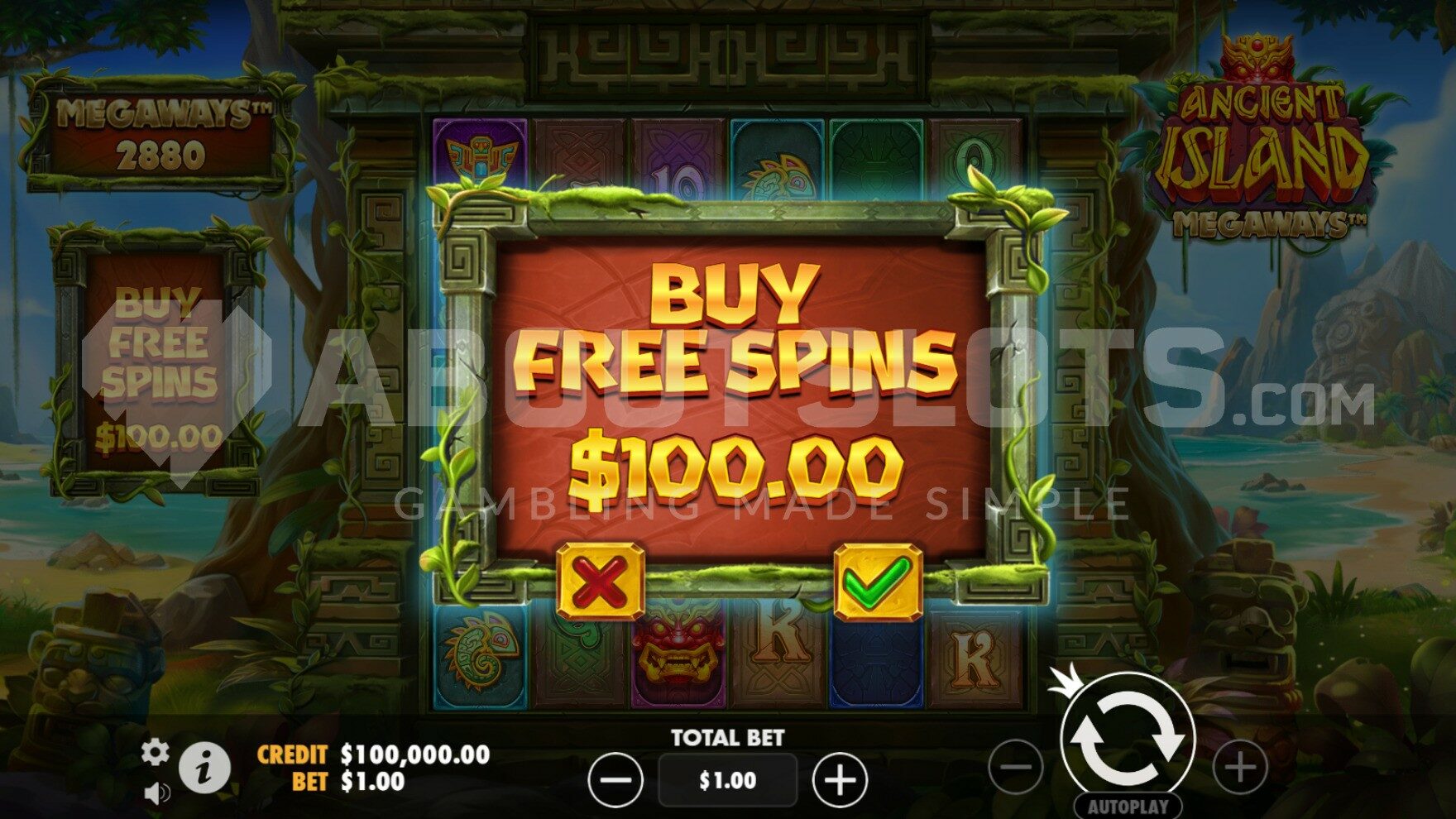Bonus Buy Feature at 100X Bet