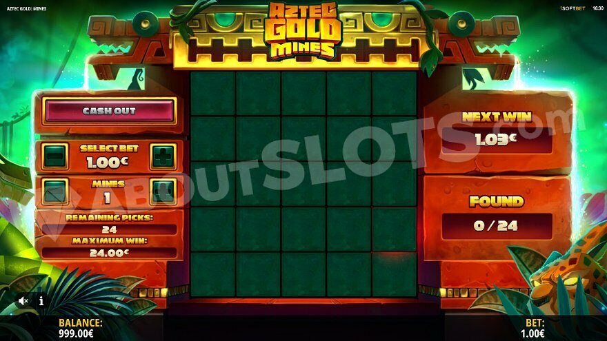 Aztec Gold Mines Slot: A Treasure Hunt in the Jungle at 1win Games
