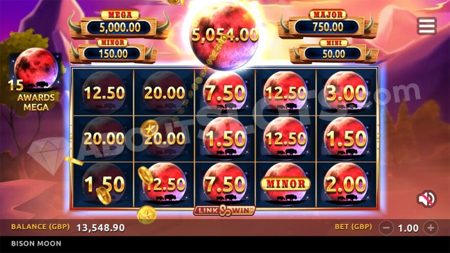 Bison Moon Slot Review: Journey into the Lunar Safari at 1win