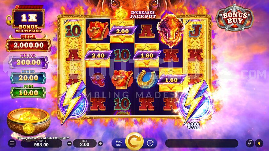 Collect symbols on reels 1 and 6 gather cash symbols on the reels.