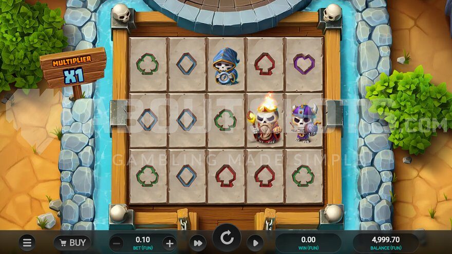Bone Raiders Slot Base Game