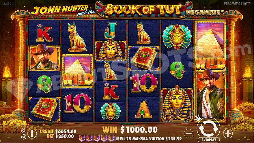 John Hunter and the Book of Tut Megaways: Slot Review and Where to Play