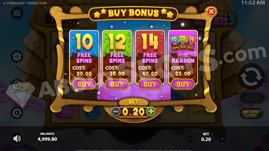 Candyways Bonanza 3 Megaways Slot: Detailed Overview