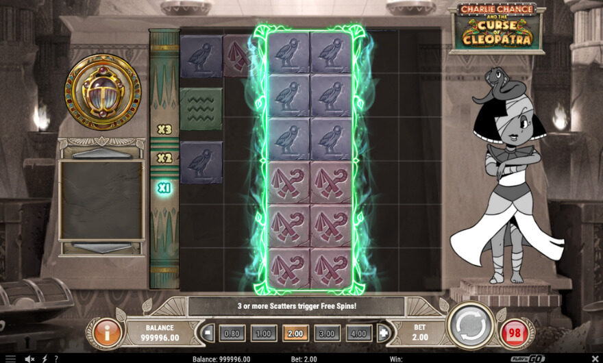 Charlie Chance and the Curse of Cleopatra Slot Review: Play at 1win Games