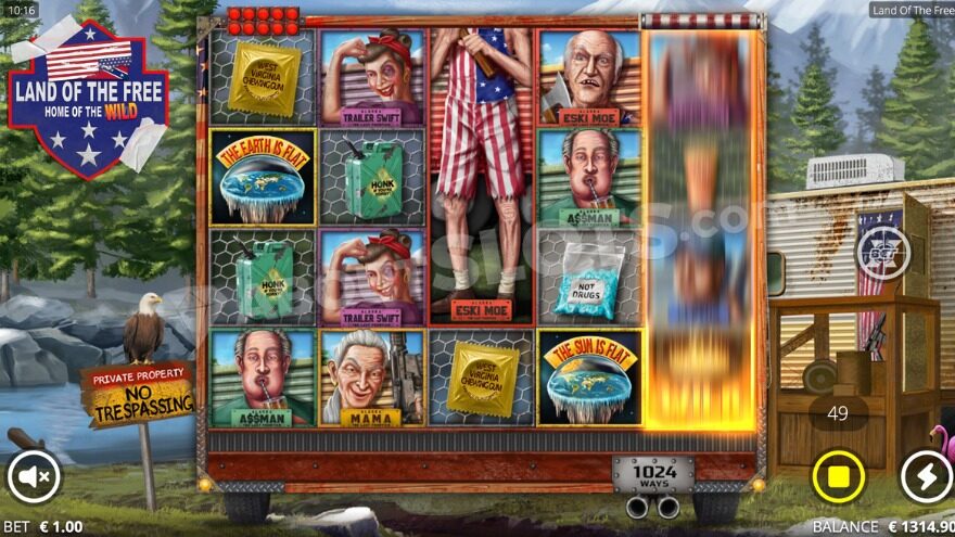 Land of the Free Slot: Dive into the American Heartland at 1win Games