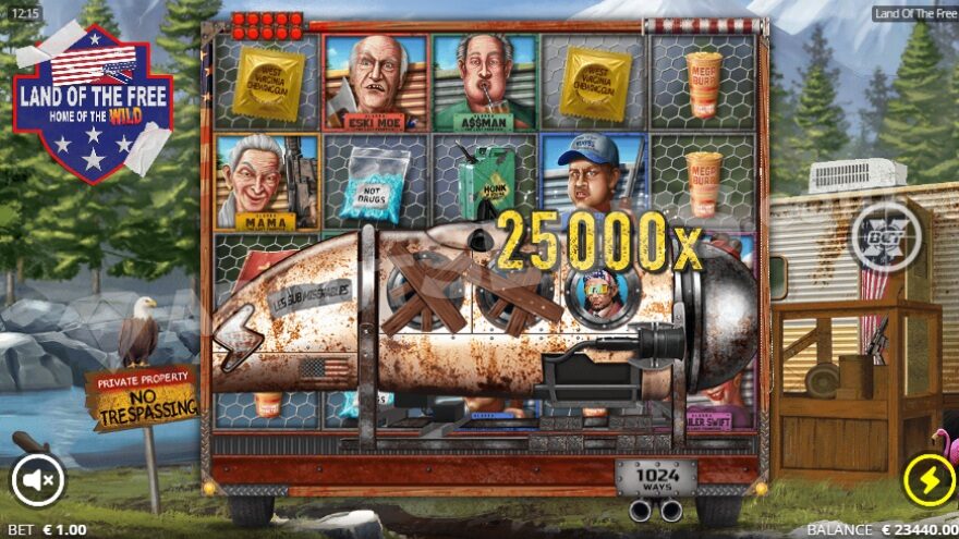 Скриншот титанического спина с выигрышем 25000x ставки