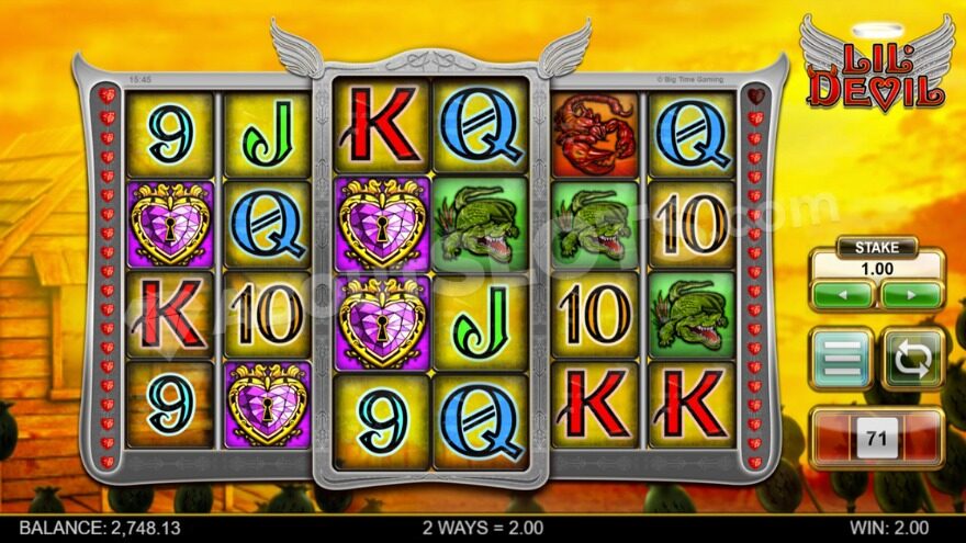 Lil' Devil Slot Base Game