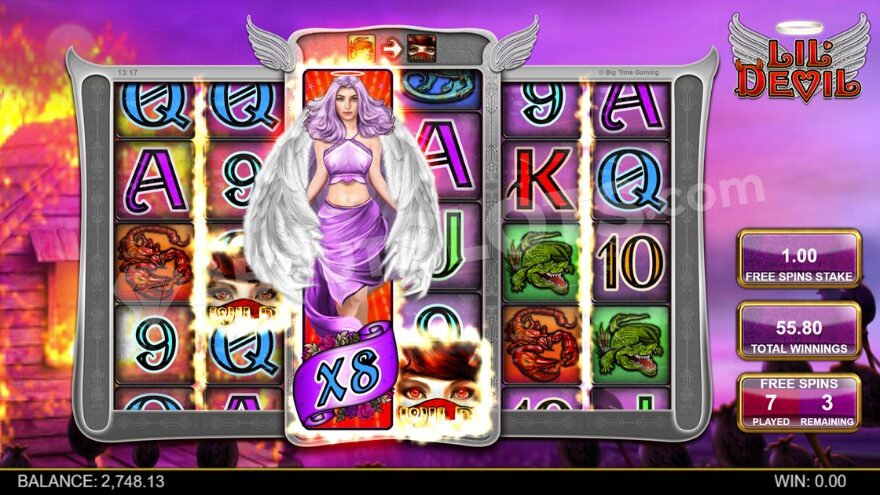 Lil' Devil Slot Be My Angel Free Spins