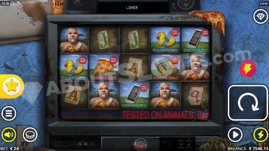 Loner Slot Machine Gameplay