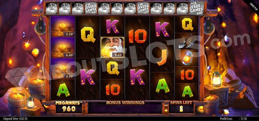 Lucky Nuggets Megaways Slot Review: Strike Gold at 1win Games