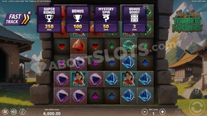 Bonus Buy feature with four options.