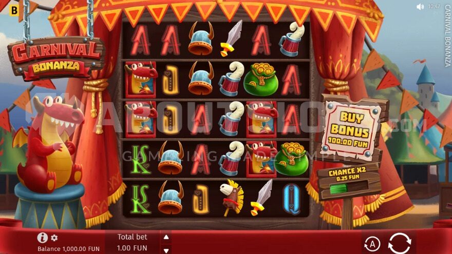 Carnival Bonanza Base Game