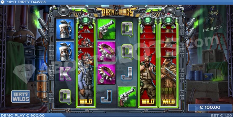 Dirty Wilds Feature Screenshot
