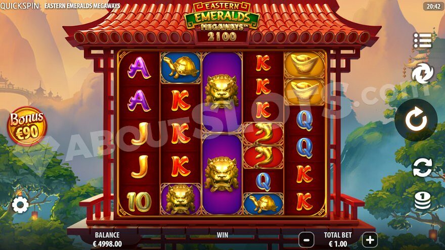 Eastern Emeralds Megaways Slot Review: Play at 1win Games