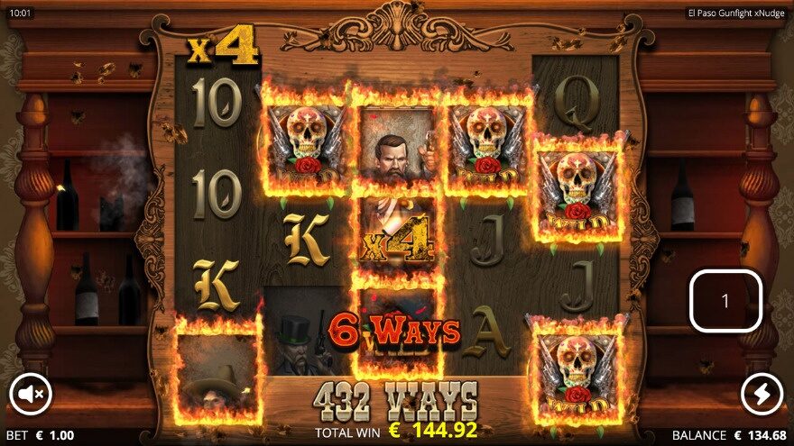 El Paso Gunfight xNudge: A Wild West Slot Adventure at 1win
