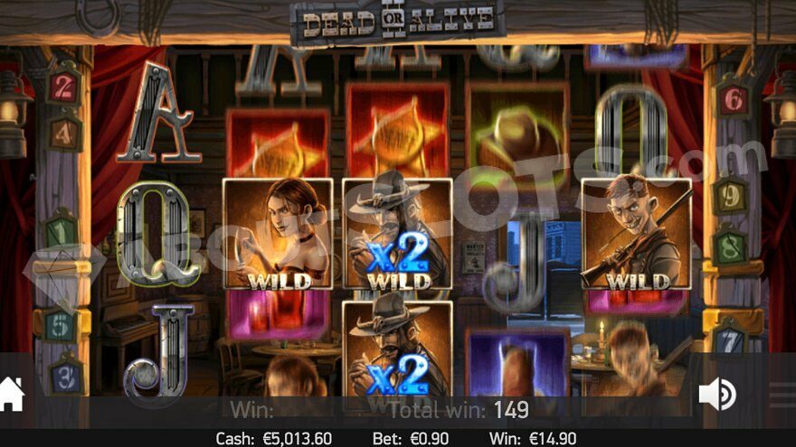 Dead or Alive II Slot: Dive into the Wild West at 1win Games