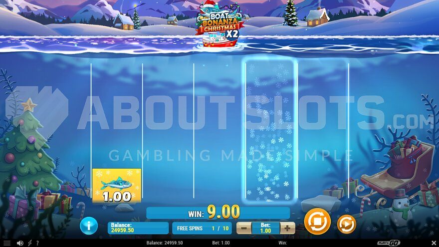 Catch Feature during Free Spins