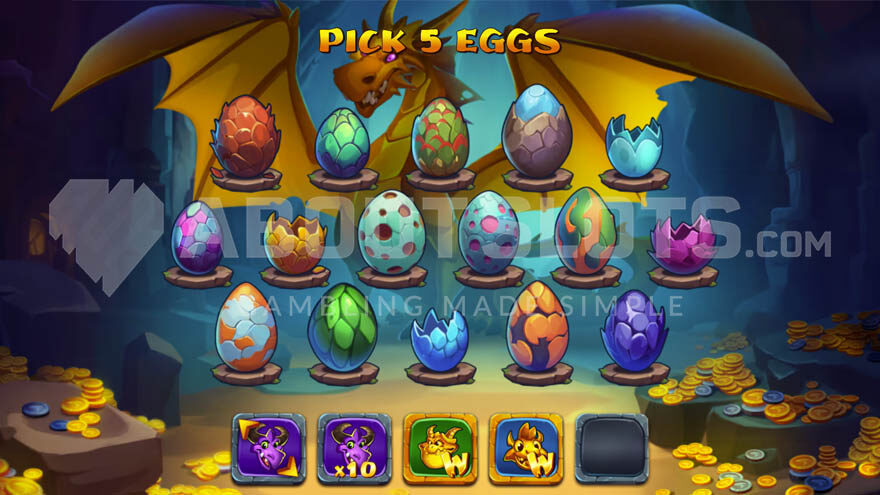 Pick Mechanic mini-game where 4 enhancements have been picked.