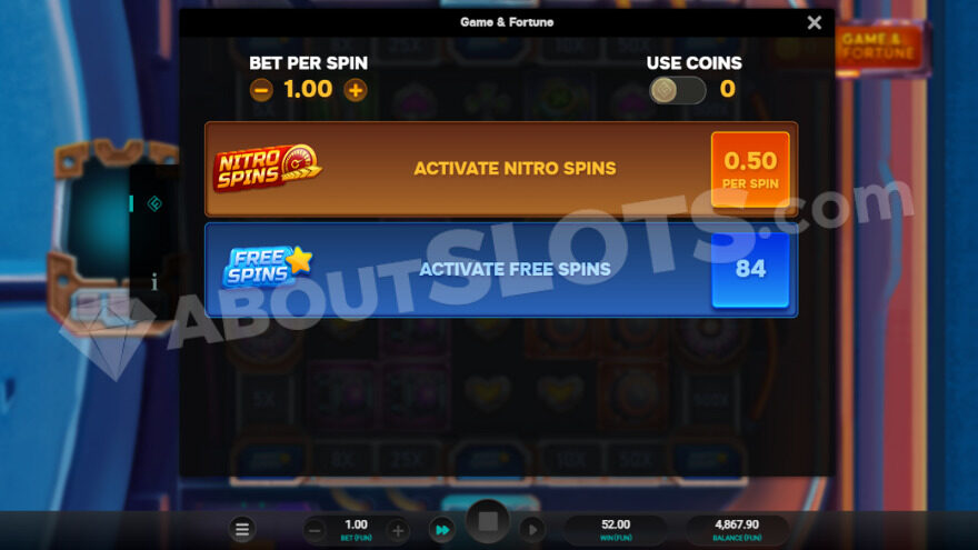 Feature buy option with two choices available.
