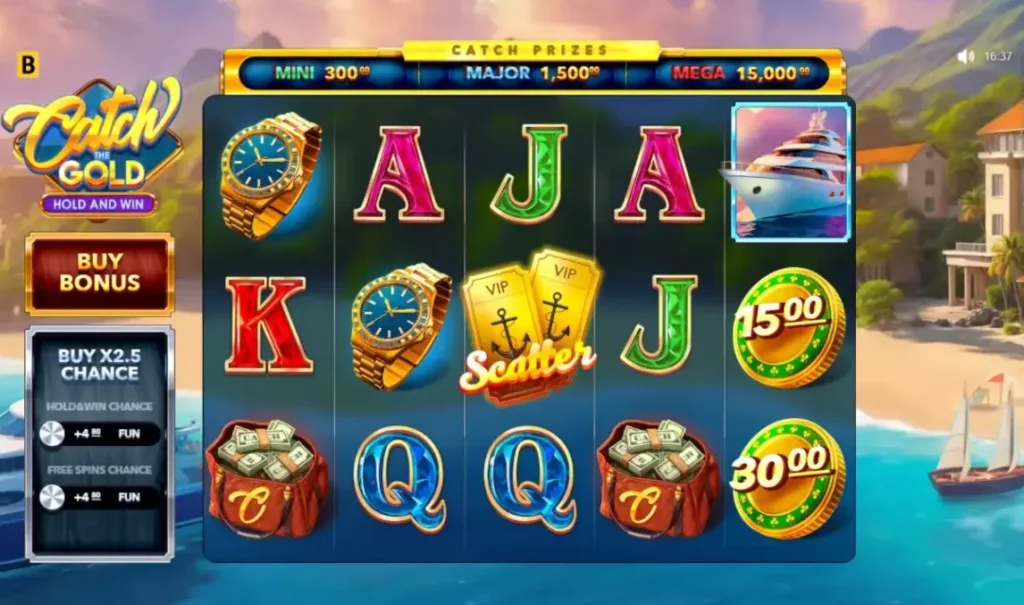 The Gold Hold and Win