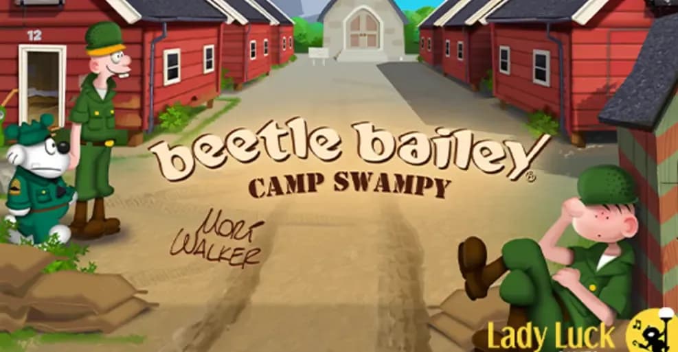Beetle Bailey Camp Swampy Slot